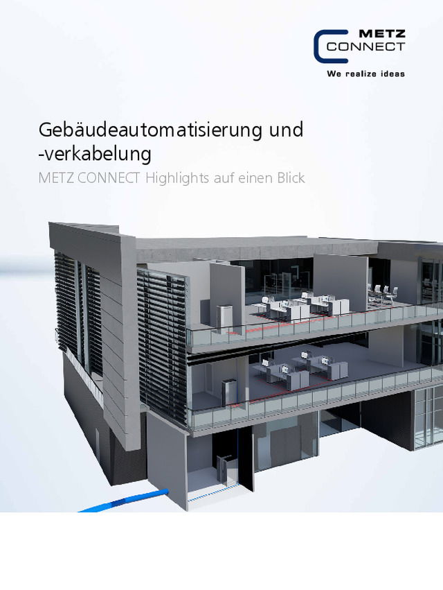 Gebäudeautomatisierung und -verkabelung