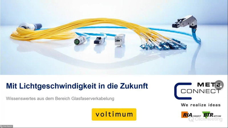 Mit Lichtgeschwindigkeit in die Zukunft - Wissenswertes aus dem Bereich Glasfaserverkabelung