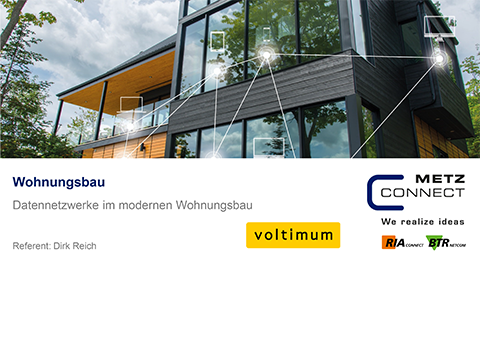 Datennetze im modernen Wohnungsbau