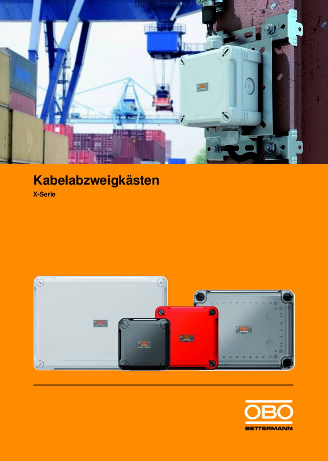 Kabelabzweigkästen