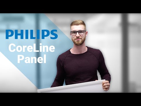 Unboxing und Installation - CoreLine Panel | Philips