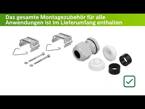 Philips CoreLine LED-Feuchtraumleuchte Installationsvideo