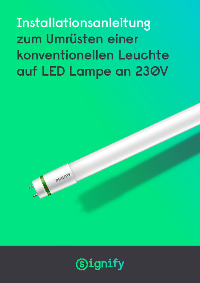 Installationsanleitung: Direktanschluss an 230V