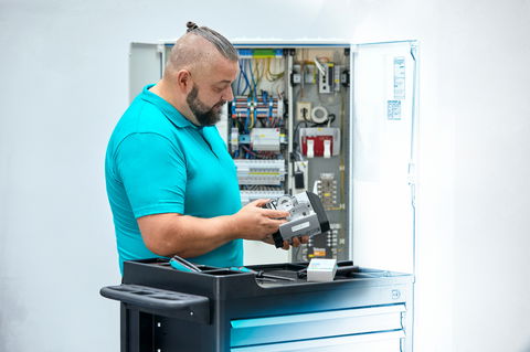 Mobile Markierung für die Elektroinstallation direkt vor Ort