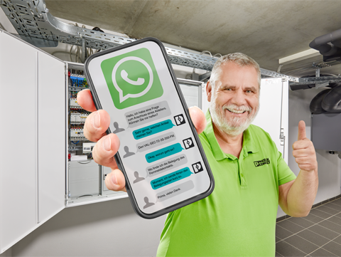 WhatsApp-Support Überspannungsschutz