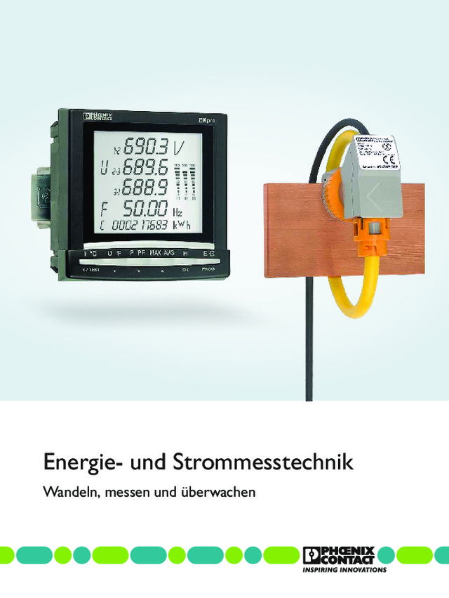 Energie- und Strommesstechnik