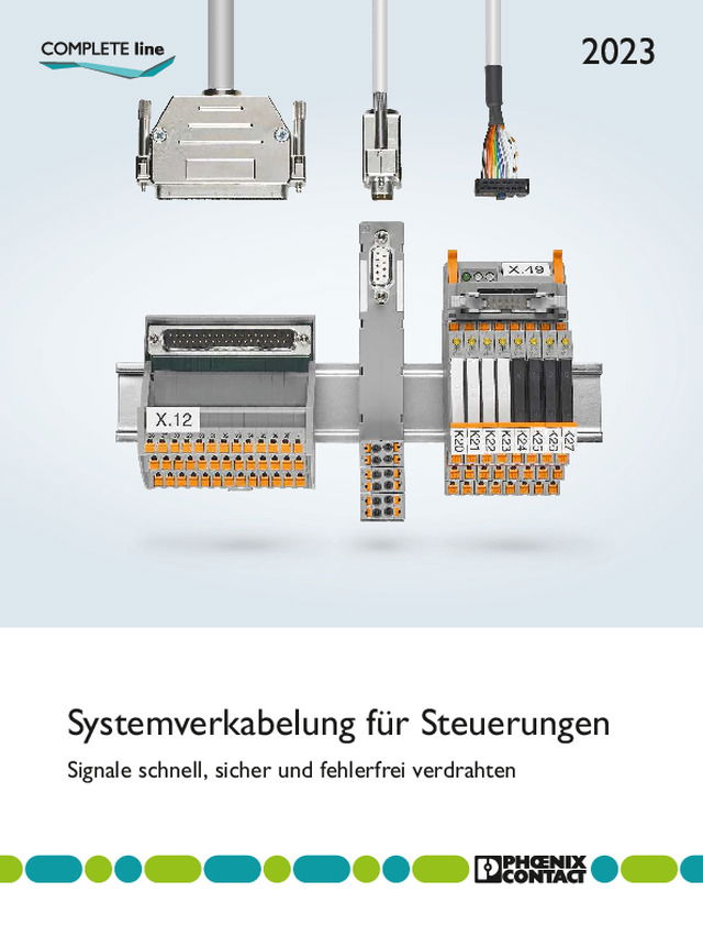 Systemverkabelung für Steuerungen