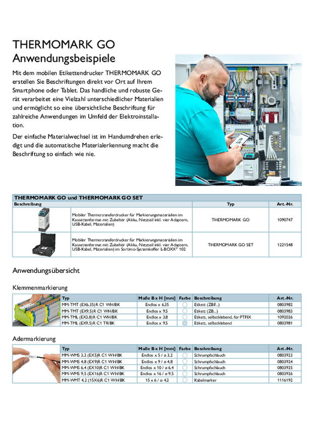 Thermomark GO