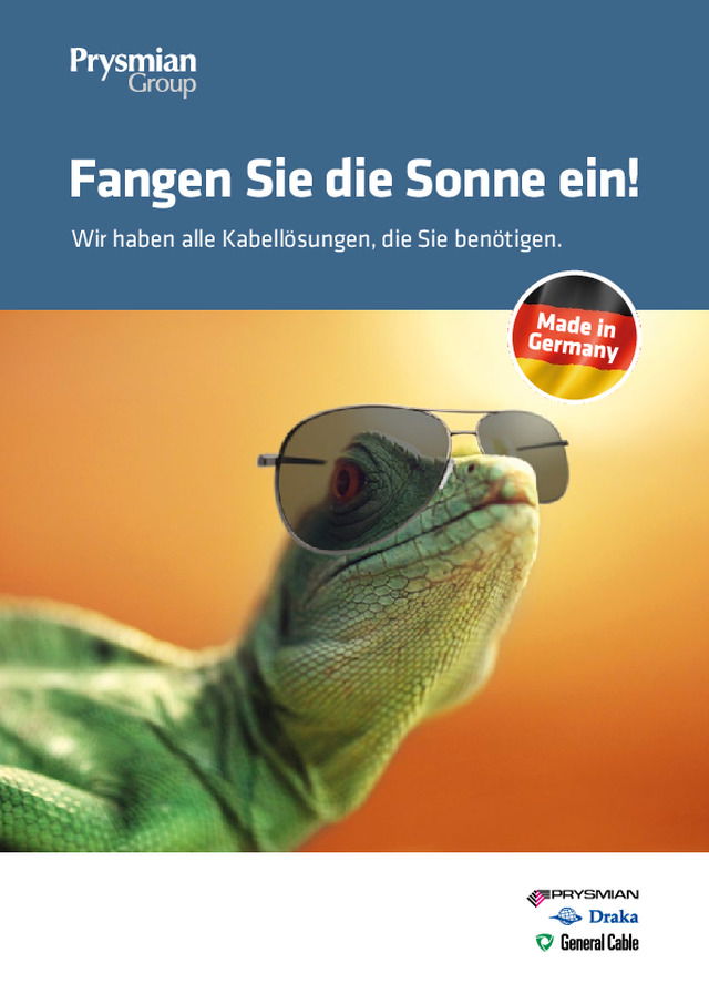 Fangen Sie die Sonne ein!