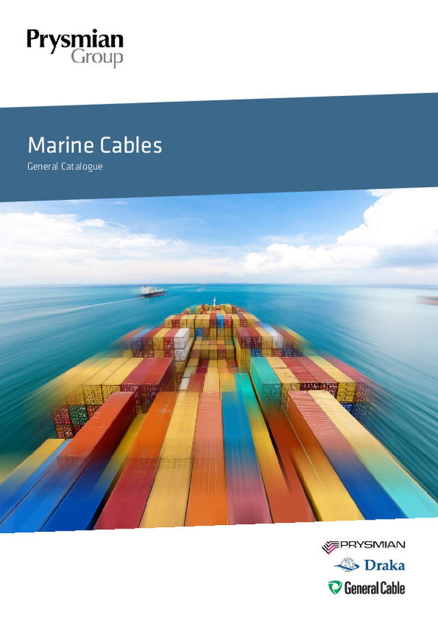 Kabel und Leitungen für die Schifffahrtindustrie