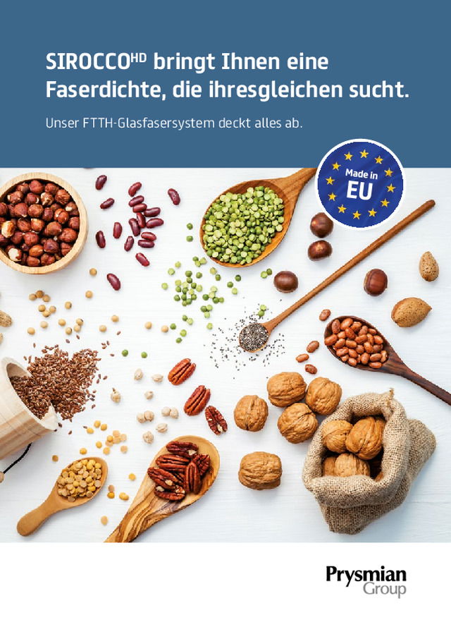 SIROCCOHD bringt Ihnen eine Faserdichte, die ihresgleichen sucht