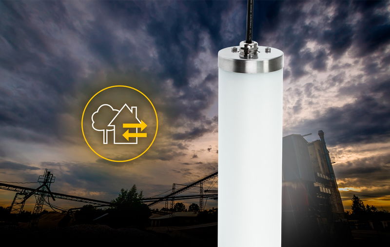 Erfüllt anspruchsvolle Standards: Korrosionsresistente LED-Rohrleuchte für Außen- und raue Industrieanwendungen
