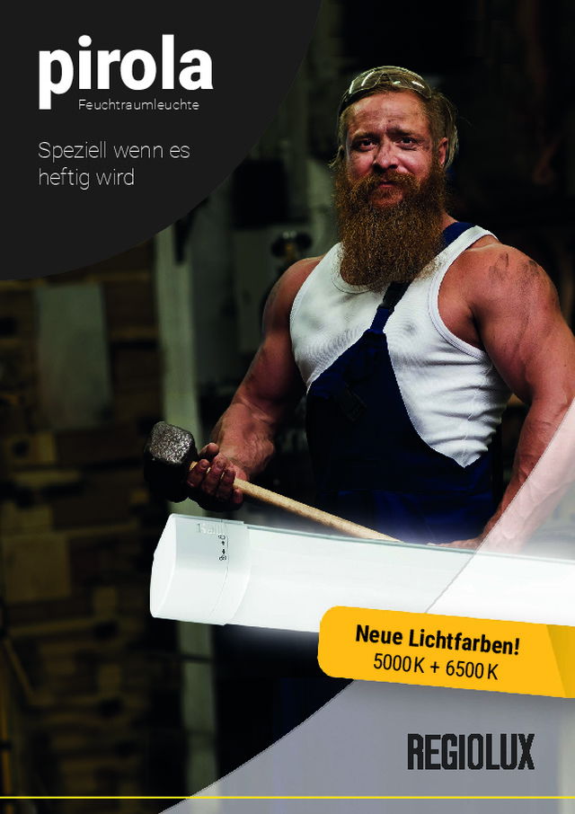 pirola Feuchtraumleuchte - Speziell wenn es heftig wird