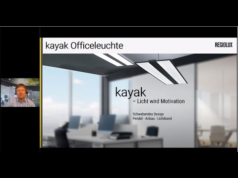 Aufzeichnung: kayak Officeleuchte