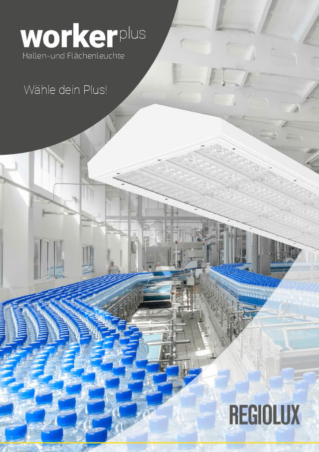 worker plus Hallen-und Flächenleuchte