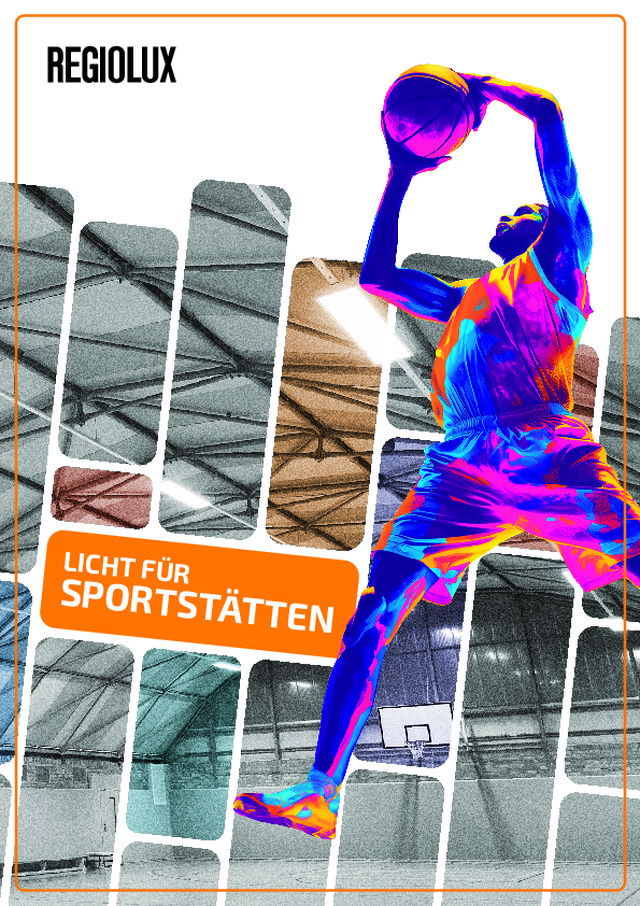 Neuer Regiolux Katalog: Licht für Sportstätten