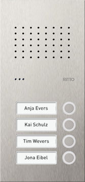 Acero pur Edelstahl-Türstation