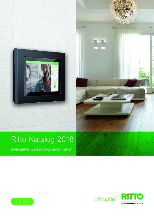 Intelligente Gebäudekommunikation von Ritto