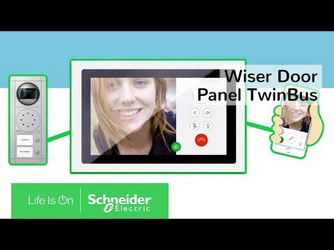 Tutorial - Wiser Door Panel TwinBus Inbetriebnahme | Schneider Electric Deutschland