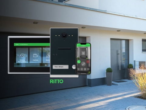 Dank smarter Türkommunikation die Haustür immer im Blick