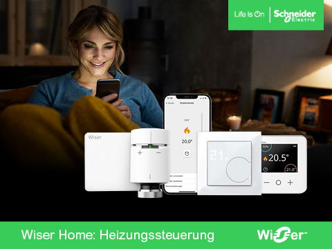 Wiser Home: Effizient, nachhaltig und bequem heizen!
