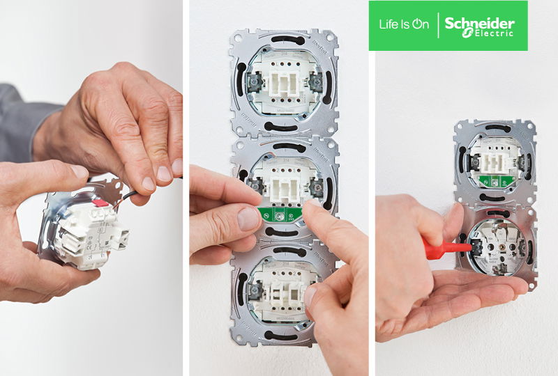 Mit QuickFlex machen Sie Schluss mit komplizierten Installationen.