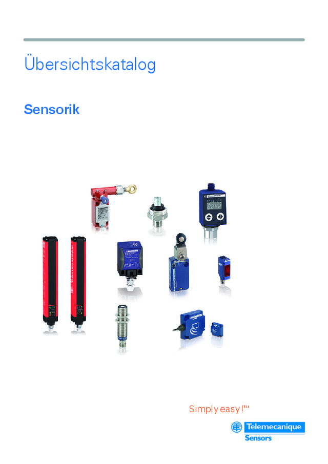 Übersichtskatalog Sensorik
