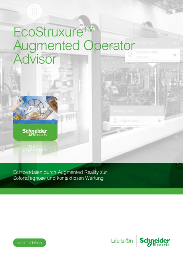 EcoStruxure™ Augmented Operator Advisor