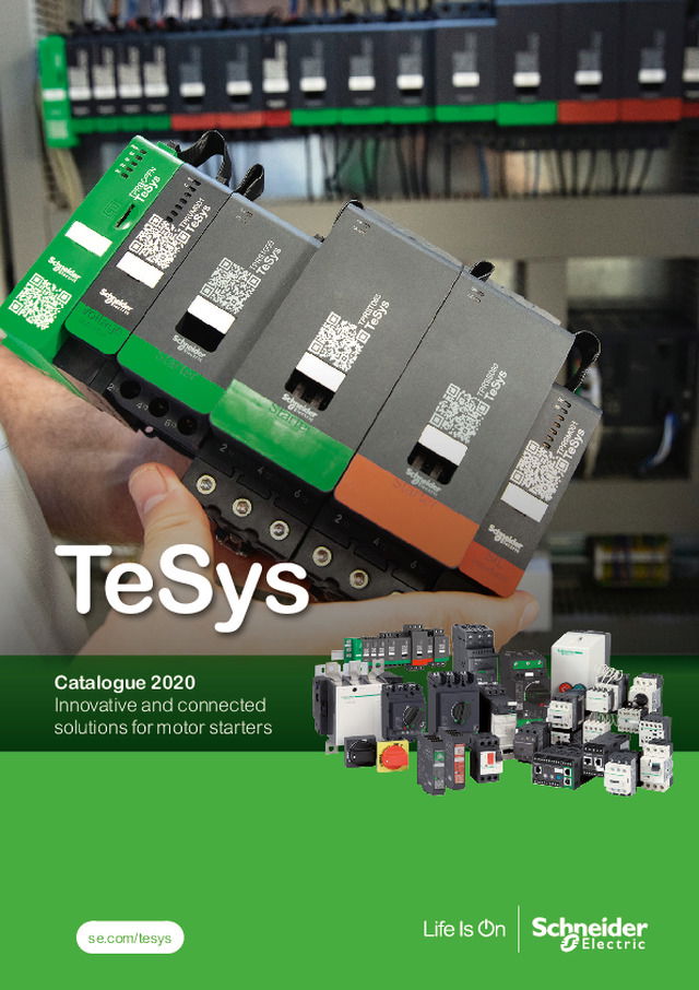 TeSys - Catalogue 2020 - Innovative and connected solutions for motor starters