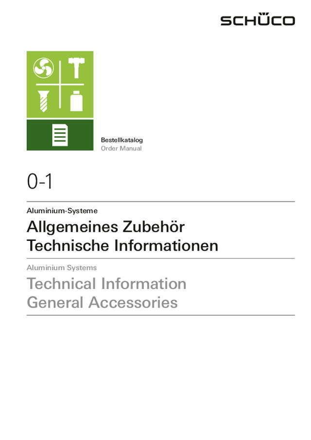 Bestellkatalog Fensterbeschläge SimplySmart