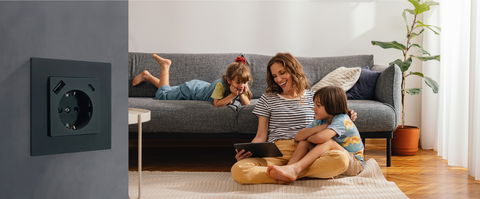 SCHUKO® USB-Steckdose mit integrierter Schnellladefunktion