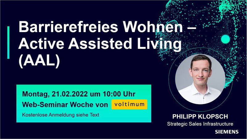 Barrierefreies Wohnen nach DIN 18040-2 - Active Assisted Living (AAL)