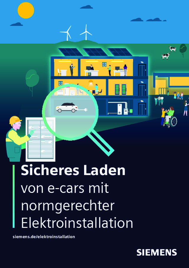 Sicheres Laden von e-cars mit normgerechter Elektroinstallation