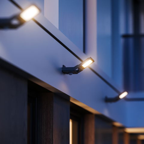 XLED PRO One – Strahlerserie von STEINEL für die perfekte Ausleuchtung bis in die allerletzten Ecken