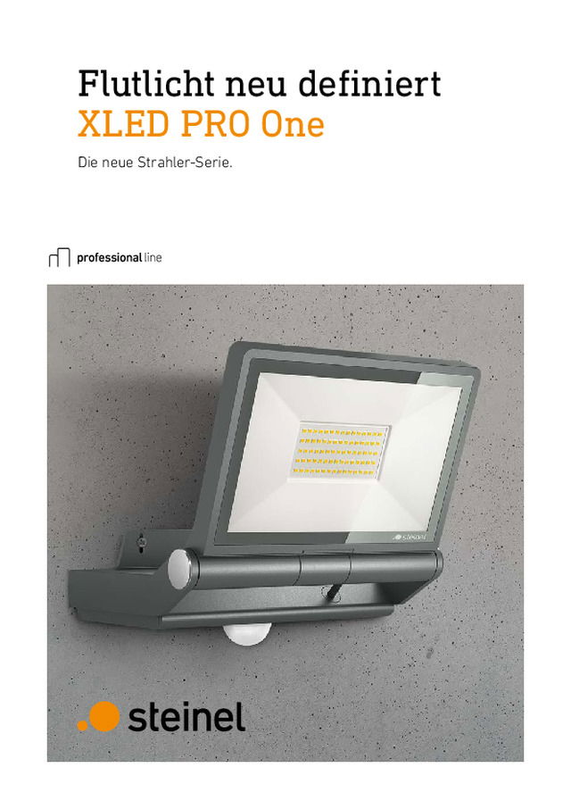 Flutlicht neu definiert XLED PRO One