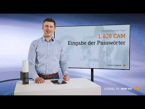 Tutorial | L 620 CAM Eingabe der Passwörter
