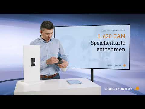 Tutorial | L 620 CAM - Speicherkarte entnehmen