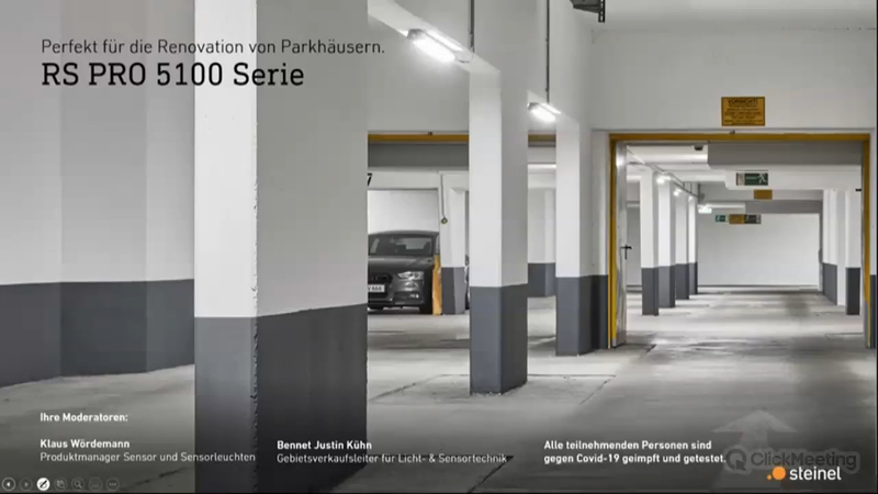 Connected lighting  - Intelligente Langfeldleuchten für ein energieeffizientes Beleuchtungssystem