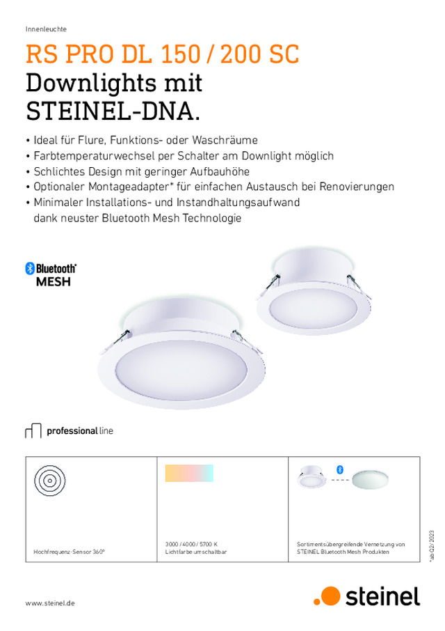 RS PRO DL 150 / 200 SC