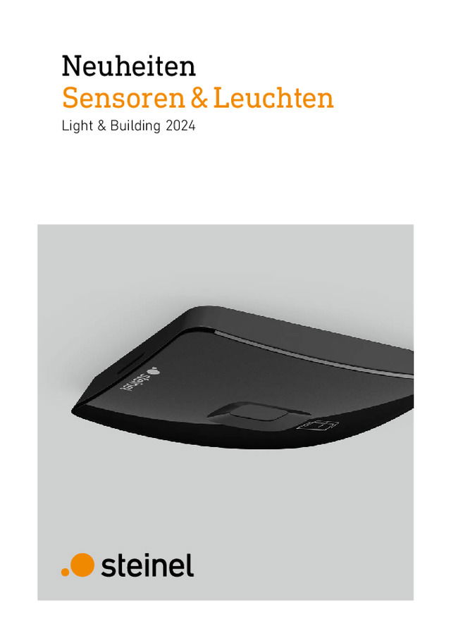 Neuheiten Sensoren & Leuchten