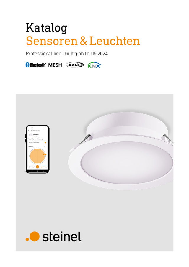 Katalog Sensoren & Leuchten