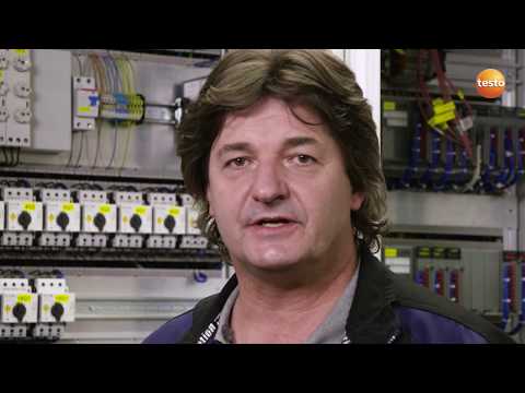 Innovative Strommessung, Bestimmung des Anlaufstroms und der Leistung mit dem testo 770-3