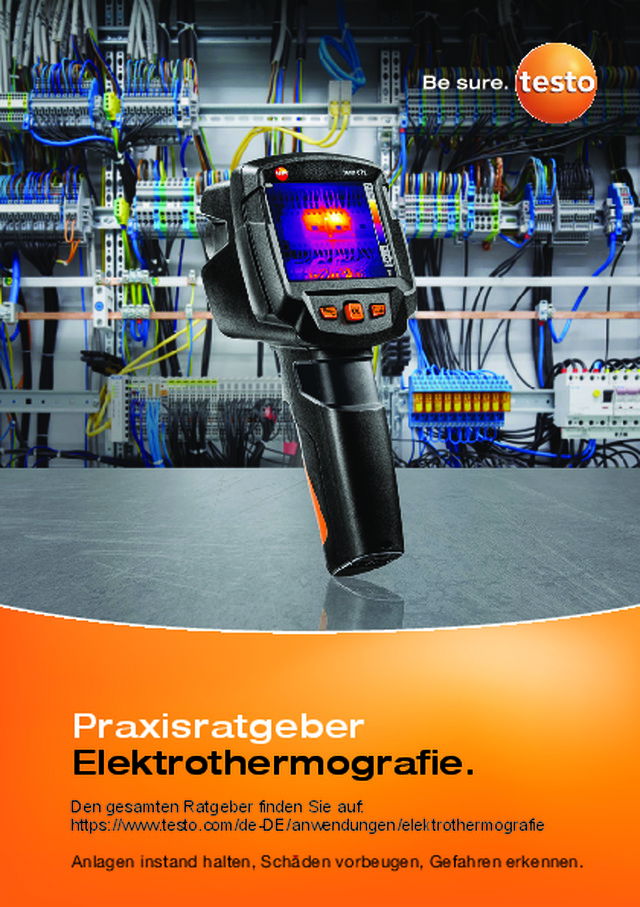 Leseprobe: Praxisratgeber Elektrothermografie.