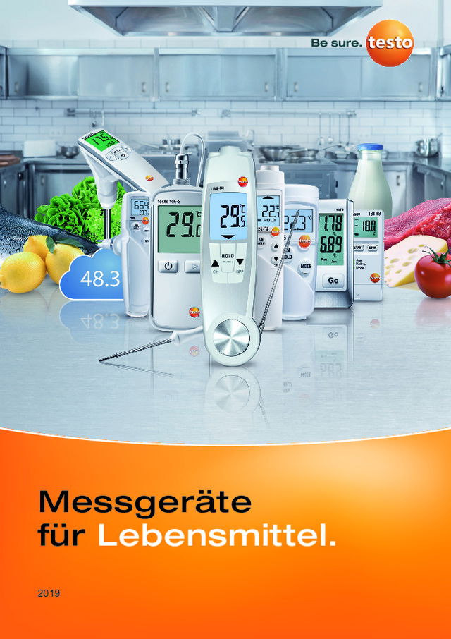 Messgeräte für Lebensmittel