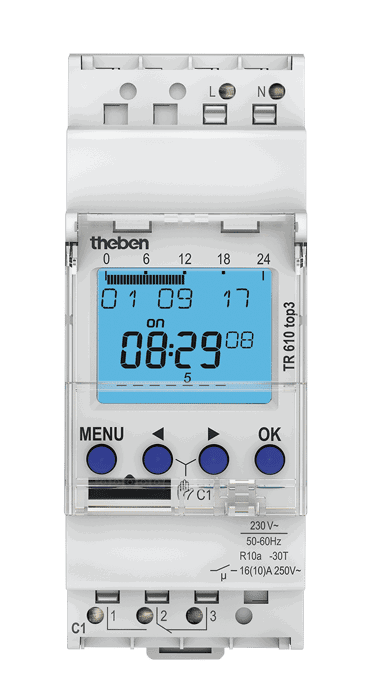 Digitale Zeitschaltuhr TR 610 top3