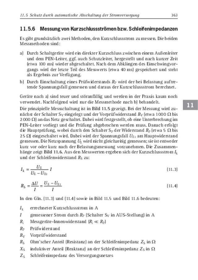 VDE 0100 und die Praxis: Messung von Kurzschlussströmen bzw. Schleifenimpedanzen