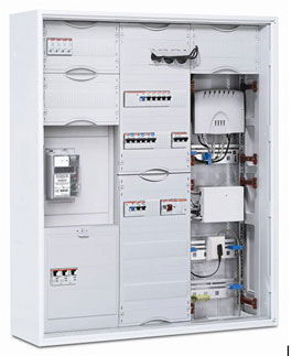 Elektroinstallation in Wohngebäuden: Stromkreisverteiler in Wohngebäuden