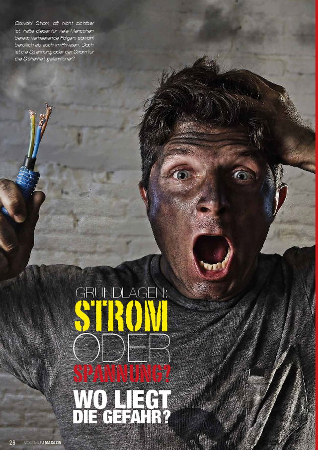 Grundlagen: Strom oder Spannung? Wo liegt die Gefahr?