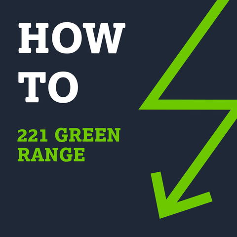 WAGO Verbindungsklemme mit Hebeln Green Range