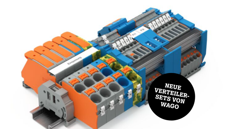 Zeit sparen in der Gebäudeverteilung mit Kleinverteilersets